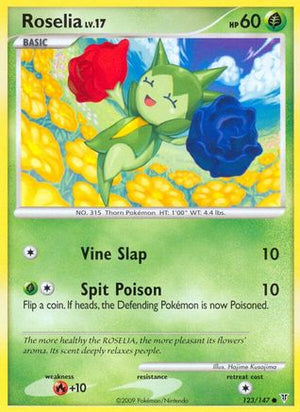 Roselia 123/147 - Supreme Victors Reverse Holofoil - Poke-Collect