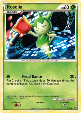 Roselia 61/95 - Unleashed - Poke-Collect