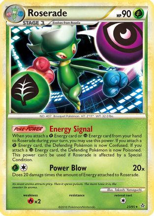 Roserade 23/95 - Unleashed - Poke-Collect