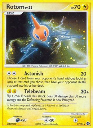 Rotom 7/106 - Great Encounters Reverse Holofoil - Poke-Collect