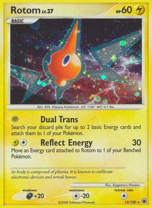 Rotom 13/100 - Majestic Dawn Holofoil - Poke-Collect