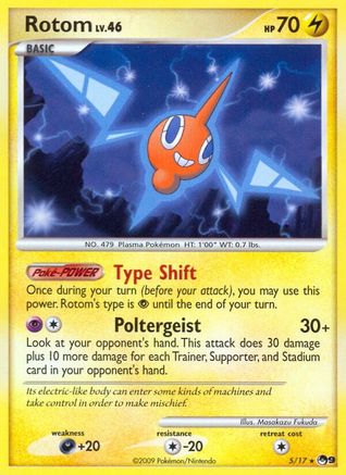 Rotom 5/17 - POP Series 9 Holofoil - Poke-Collect