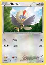 Rufflet (86) 86/98 - Emerging Powers Reverse Holofoil - Poke-Collect