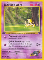 Sabrina's Abra (94) 94/132 - Gym Challenge 1st Edition - Poke-Collect