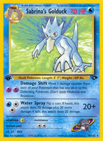 Sabrina's Golduck 30/132 - Gym Challenge 1st Edition - Poke-Collect
