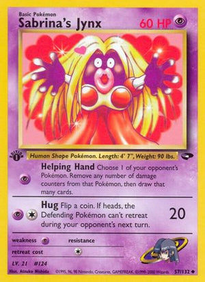 Sabrina's Jynx 57/132 - Gym Challenge Unlimited - Poke-Collect