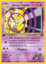 Sabrina's Kadabra 58/132 - Gym Challenge 1st Edition - Poke-Collect