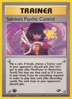 Sabrina's Psychic Control 121/132 - Gym Challenge Unlimited - Poke-Collect