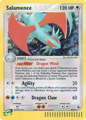 Salamence 10/97 - Dragon Reverse Holofoil