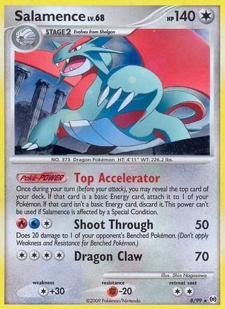 Salamence 8/99 - Arceus Reverse Holofoil - Poke-Collect