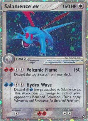 Salamence ex 96/108 - Power Keepers Holofoil - Poke-Collect