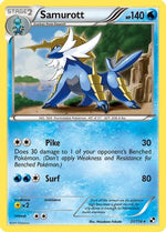 Samurott (31) 31/114 - Black and White Holofoil - Poke-Collect