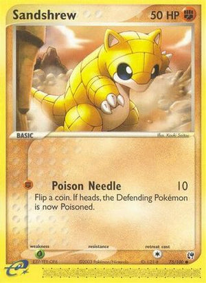 Sandshrew 75/100 - Sandstorm