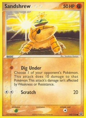 Sandshrew 82/113 - Delta Species Reverse Holofoil - Poke-Collect
