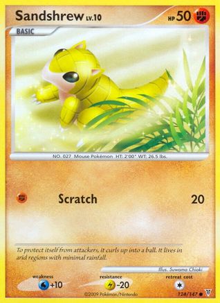 Sandshrew 124/147 - Supreme Victors Reverse Holofoil - Poke-Collect