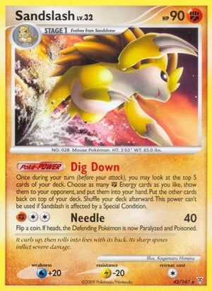 Sandslash 42/147 - Supreme Victors Reverse Holofoil - Poke-Collect