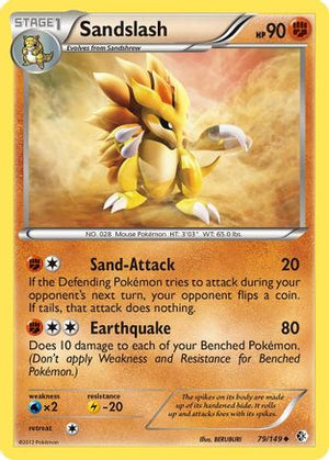 Sandslash 79/149 - Boundaries Crossed - Poke-Collect