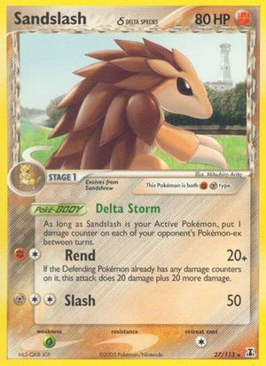 Sandslash δ 27/113 - Delta Species Reverse Holofoil - Poke-Collect
