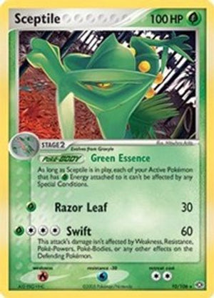 Sceptile - 10/106(EX Emerald) 10 - Deck Exclusives - Poke-Collect