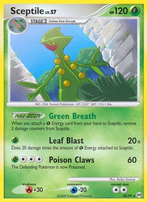 Sceptile 30/99 - Arceus Reverse Holofoil