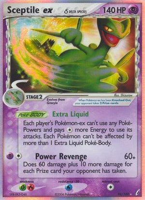 Sceptile ex δ 96/100 - Crystal Guardians Holofoil - Poke-Collect