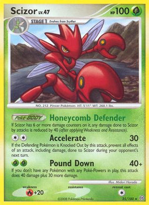 Scizor 25/100 - Stormfront - Poke-Collect
