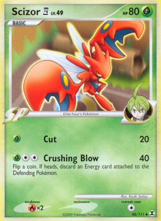 Scizor E4 48/111 - Rising Rivals Reverse Holofoil - Poke-Collect