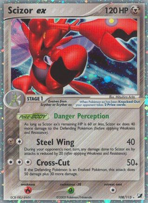 Scizor ex 108/115 - Unseen Forces Holofoil - Poke-Collect