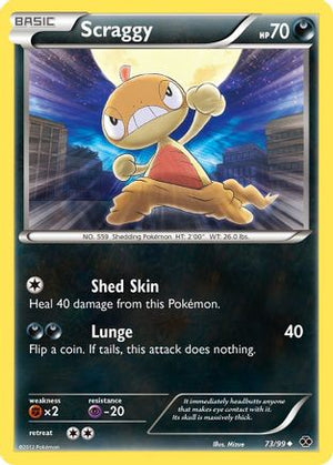 Scraggy 73/99 - Next Destinies - Poke-Collect