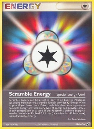 Scramble Energy 95/107 - Deoxys Reverse Holofoil - Poke-Collect