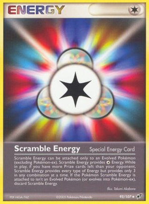 Scramble Energy 95/107 - Deoxys Reverse Holofoil