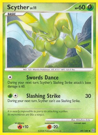 Scyther 49/100 - Stormfront - Poke-Collect