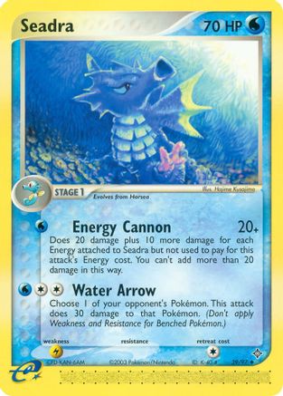 Seadra - 39/97 39/97 - Dragon Reverse Holofoil - Poke-Collect