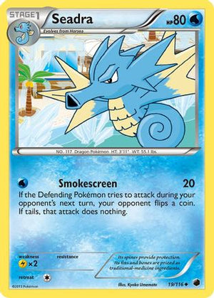 Seadra 19/116 - Plasma Freeze Reverse Holofoil - Poke-Collect