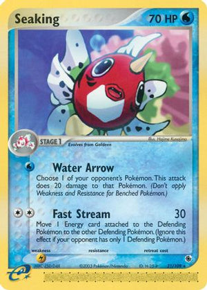 Seaking 21/109 - Ruby & Sapphire - Poke-Collect