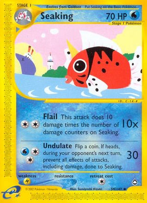 Seaking 59/147 - Aquapolis - Poke-Collect