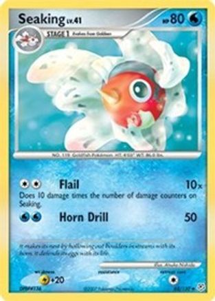 Seaking 62/130 - Diamond and Pearl Reverse Holofoil - Poke-Collect