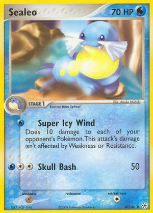 Sealeo 47/101 - Hidden Legends Reverse Holofoil - Poke-Collect