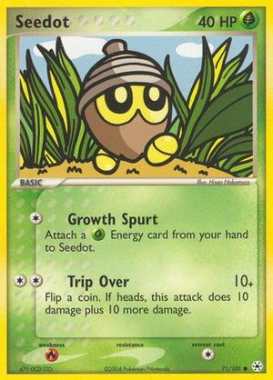Seedot 71/101 - Hidden Legends - Poke-Collect