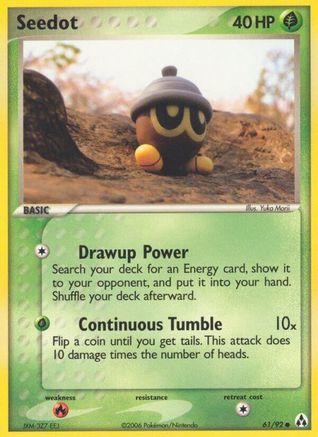 Seedot 61/92 - Legend Maker - Poke-Collect