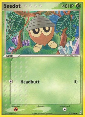 Seedot 60/100 - Crystal Guardians - Poke-Collect
