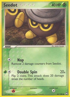 Seedot 60/108 - Power Keepers Reverse Holofoil - Poke-Collect