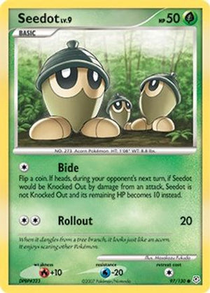 Seedot 97/130 - Diamond & Pearl - Poke-Collect