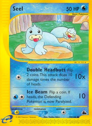 Seel 95/144 - Skyridge Reverse Holofoil