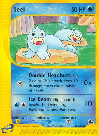 Seel 95/144 - Skyridge Reverse Holofoil - Poke-Collect