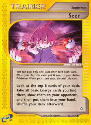 Seer 133/147 - Aquapolis - Poke-Collect