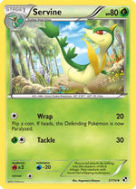 Servine 3/114 - Black & White Reverse Holofoil - Poke-Collect