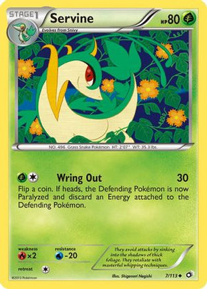 Servine 7/113 - Legendary Treasures - Poke-Collect