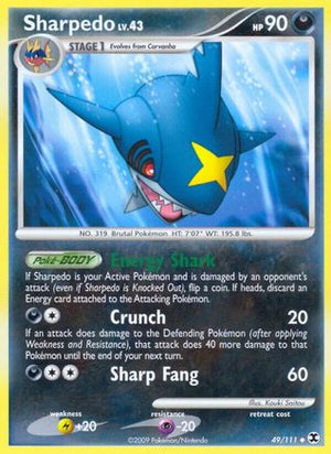 Sharpedo 49/111 - Rising Rivals - Poke-Collect