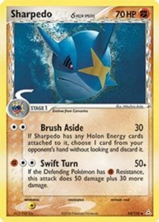 Sharpedo (Delta Species) 53/110 - Holon Phantoms Reverse Holofoil - Poke-Collect